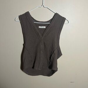 free people Large Sweater/Vest Preowned